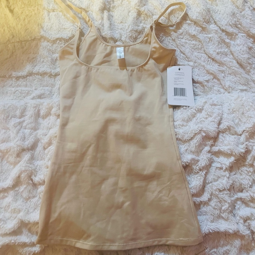 AMIA SHAPEWEAR Control Camisole Nude Tank Top Size XS